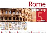 Carte (de géographie) pliée Rome PopOut Map de 