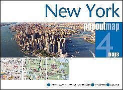 Carte (de géographie) New York de Popout Map