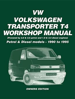 eBook (pdf) Volkswagen Transporters T4 Workshop Manual de Owners Edition