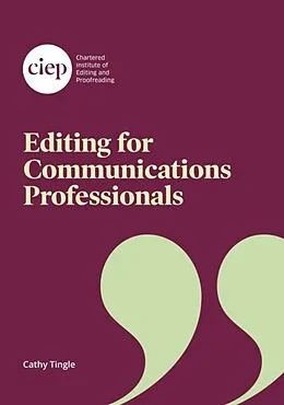 E-Book (epub) Editing for Communications Professionals von Cathy Tingle