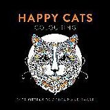 Couverture cartonnée Happy Cats Colouring de LOM ART