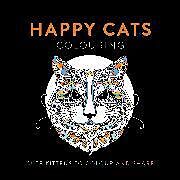 Couverture cartonnée Happy Cats Colouring de LOM ART