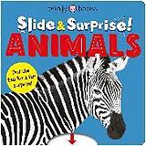 Reliure en carton indéchirable Slide & Surprise Animals de Priddy Roger