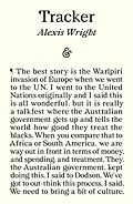 E-Book (epub) Tracker von Alexis Wright