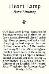 Kartonierter Einband Heart Lamp: Winner of the 2025 International Booker Prize von Banu Mushtaq