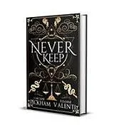 Kartonierter Einband Never Keep von Caroline Peckham, Susanne Valenti