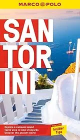 Kartonierter Einband Santorini Marco Polo Pocket Travel Guide - with pull out map von Marco Polo