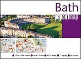 Carte (de géographie) pliée Bath PopOut Map - pocket size, pop up map of Bath city centre de 