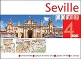 gefaltete (Land)Karte Seville PopOut Map von
