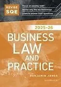 Kartonierter Einband Revise SQE Business Law and Practice 2025/26 von Benjamin Jones