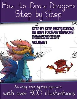 E-Book (epub) How to Draw Dragons Step by Step von James Manning