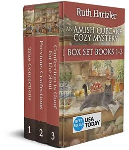 E-Book (epub) Cupcake Cozy Mystery Box Set Book 1-3 (Cupcake Cozy Mysteries) von Ruth Hartzler