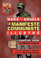 Couverture cartonnée Le Manifeste Communiste (Illustré) - Chapitre Trois de Karl Marx, Friedrich Engels