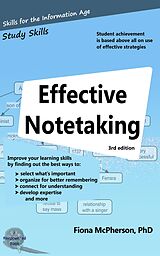 E-Book (epub) Effective Notetaking (3rd ed.) von Fiona Mcpherson