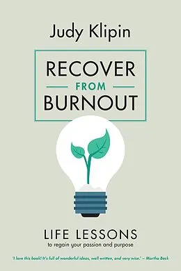 E-Book (epub) Recover from Burnout von Judy Klipin