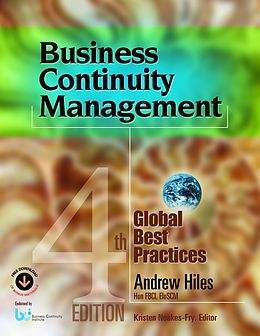 eBook (epub) Business Continuity Management de Andrew Hiles
