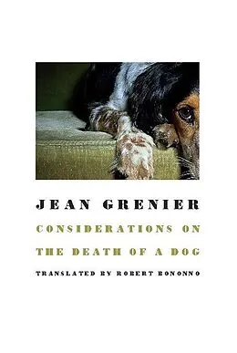 E-Book (epub) Considerations on the Death of a Dog von Jean Grenier