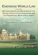 Emerging World Law