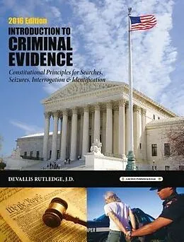 E-Book (epub) 2016 Criminal Evidence von Devallis Rutledge