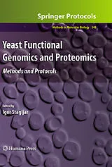 Fester Einband Yeast Functional Genomics and Proteomics von