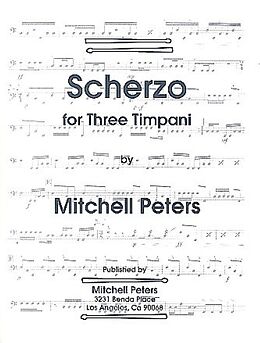 Mitchell Peters Notenblätter Scherzo