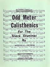 Mitchell Peters Notenblätter Odd Meter Calisthenics for snare drum