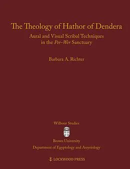 E-Book (pdf) Theology of Hathor of Dendera von Barbara A. Richter