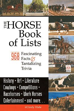 eBook (epub) The Horse Book of Lists de Cindy Hale