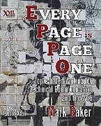 Couverture cartonnée Every Page Is Page One de Mark Baker