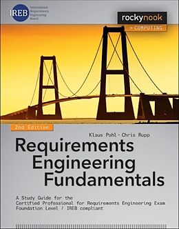 Couverture cartonnée Requirements Engineering Fundamentals de Chris Rupp, Klaus Pohl