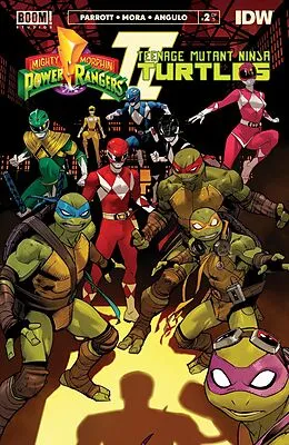 E-Book (epub) Mighty Morphin Power Rangers/ Teenage Mutant Ninja Turtles II #2 von Ryan Parrott