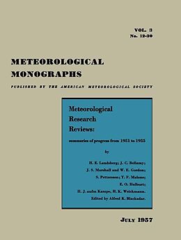 eBook (pdf) Meteorological Research Reviews de 