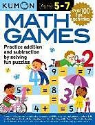 Couverture cartonnée Kumon Math Games de 