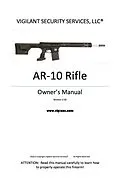 E-Book (epub) AR-10 Rifle Owner's Manual von Erik Lawrence