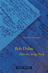 Couverture cartonnée Bob Dylan de Timothy Hampton