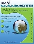Couverture cartonnée Math Mammoth Grade 4 Tests and Cumulative Reviews de Maria Miller