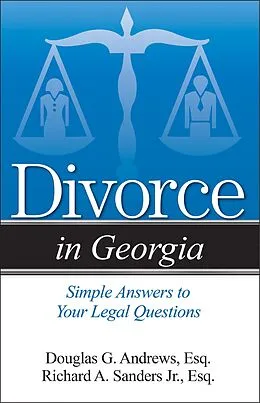 E-Book (pdf) Divorce in Georgia von Richard Sanders
