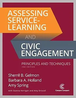 E-Book (pdf) Assessing Service-Learning and Civic Engagement von Gelmon
