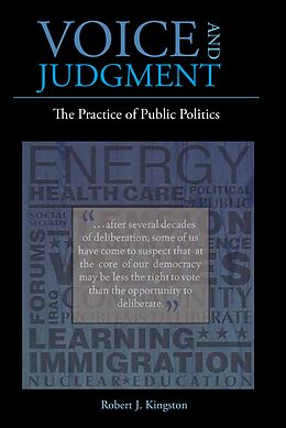 eBook (epub) Voice and Judgment de Robert J. Kingston