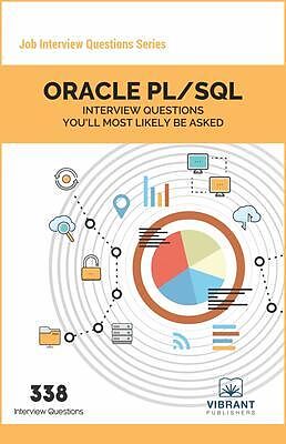 E-Book (epub) ORACLE PL/SQL Interview Questions You'll Most Likely Be Asked von Vibrant Publishers