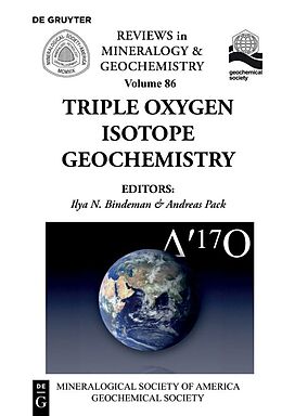 Couverture cartonnée Triple Oxygen Isotope Geochemistry de 