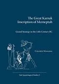 E-Book (pdf) Great Karnak Inscription of Merneptah von Colleen Manassa