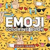 Couverture cartonnée Emoji Coloring Book de Emojilife Coloring