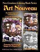 Kartonierter Einband New Creations Coloring Book Series: Art Nouveau von Teresa Davis