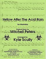 Mitchell Peters Notenblätter Yellow After The Acid Rain