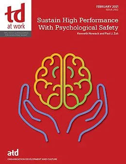 E-Book (pdf) Sustain High Performance With Psychological Safety von Kenneth Nowack and Paul J Zak
