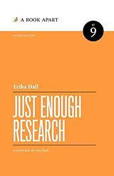 eBook (epub) Just Enough Research de Erika Hall