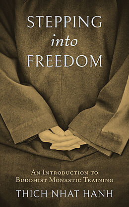 Couverture cartonnée Stepping into Freedom de Thich Nhat Hanh