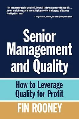 E-Book (epub) Senior Management And Quality von Fin Rooney