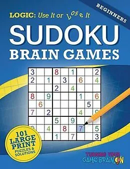 E-Book (epub) Beginners Sudoku Brain Games von Chris Saldrick